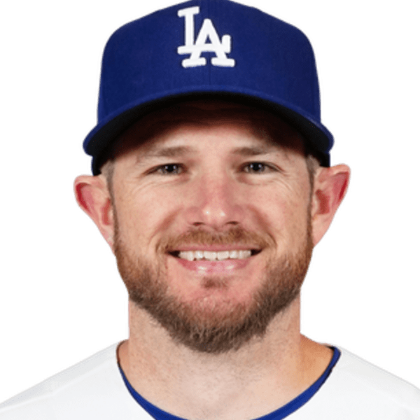 Max Muncy in a Los Angeles Dodgers uniform