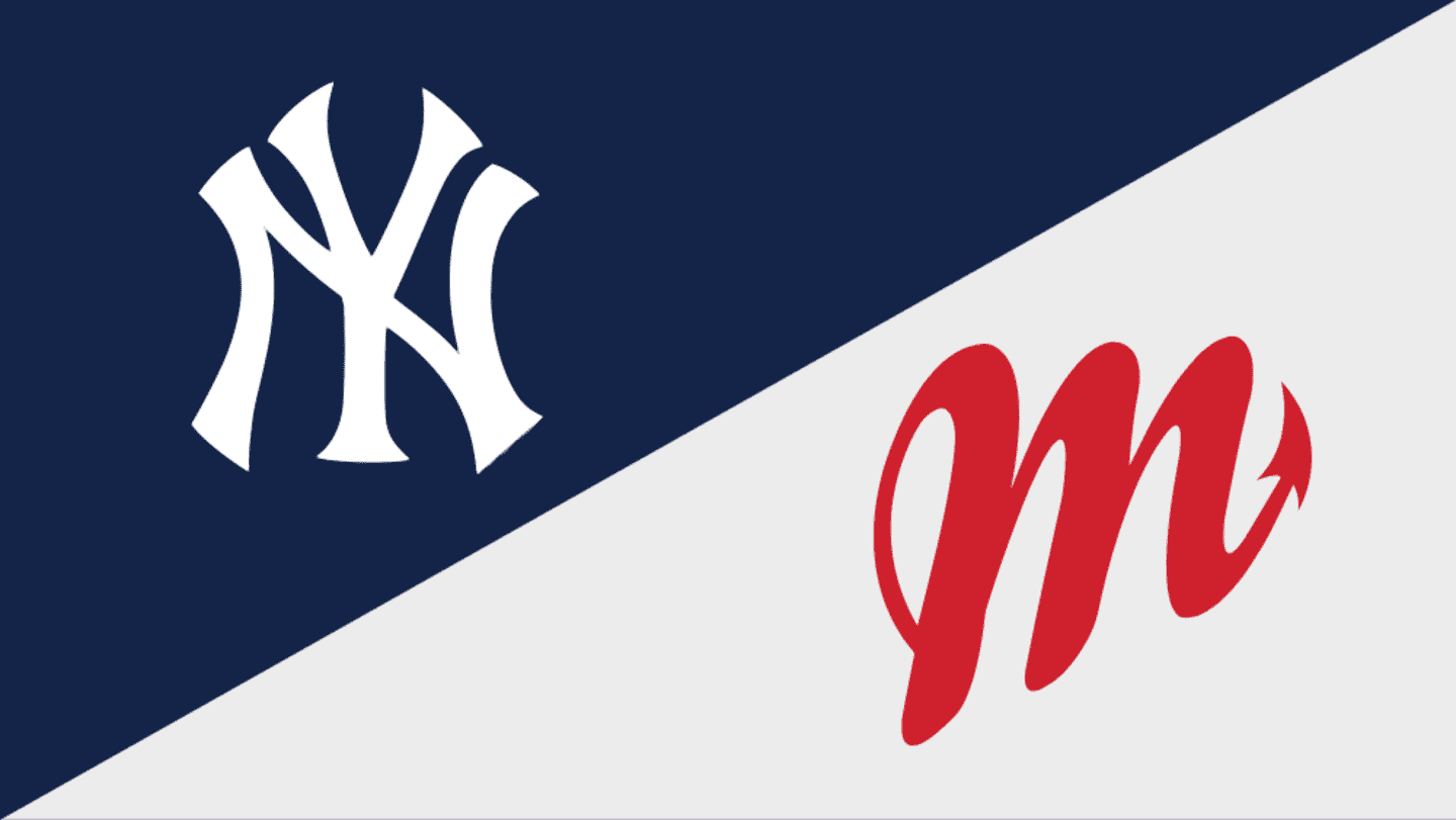 MLB Gameday Yankees 5, Diablos Rojos 8 Final Score (03/25/2024)