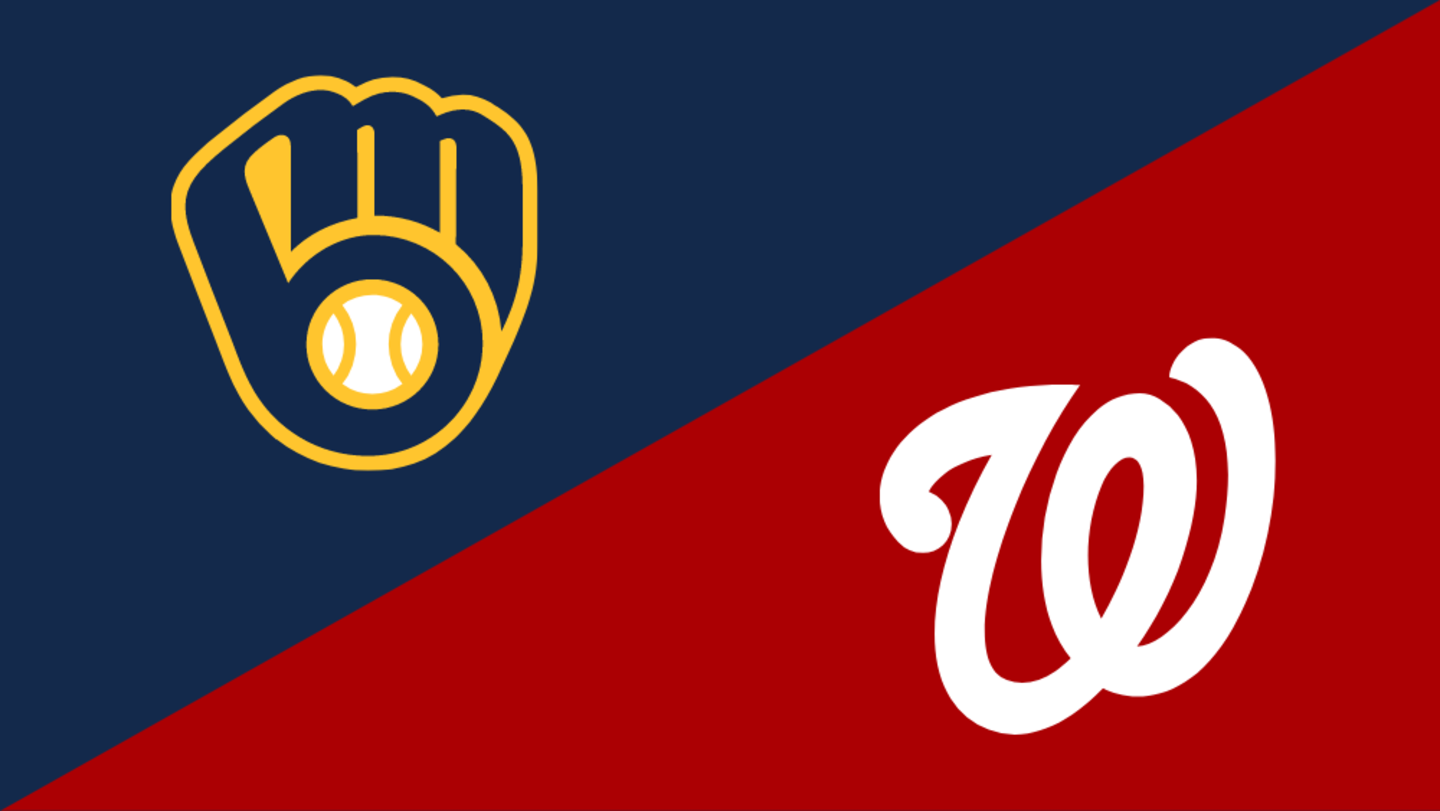 MLB Gameday: Brewers at Nationals, Probable Pitchers, Lineups, and more ...